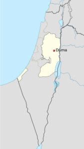 Town of Duma, in The West Bank