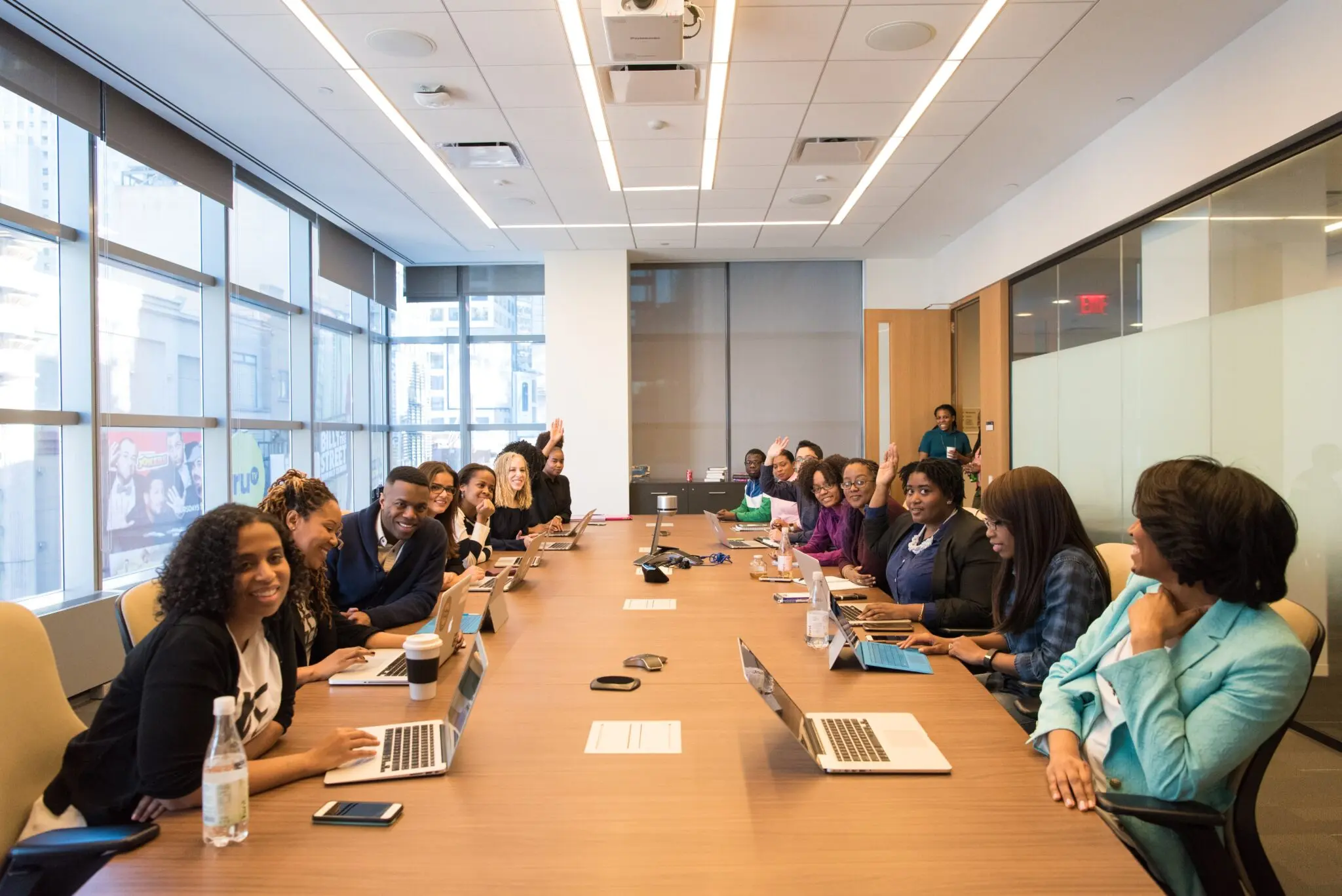 Participants taking part in an Institute for Civility training